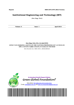 - Green Global Foundation Journals