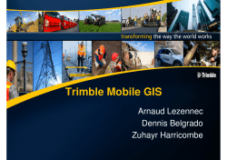 Trimble Mobile GIS