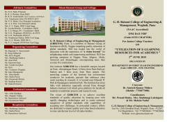One Day FDP on Utilization of E-Learning Resources for Academics