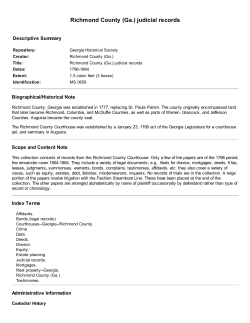 View/Save/Print PDF - Georgia Historical Society Finding Aids