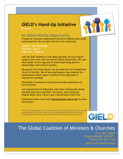 The Global Coalition of Ministers & Churches