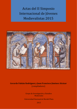Actas del II Simposio Internacional de JÃ³venes Medievalistas