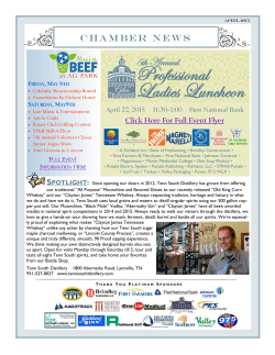 CHAMBER NEWS - Giles County Chamber of Commerce