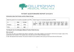 clicking here - Gillingham Medical Practice