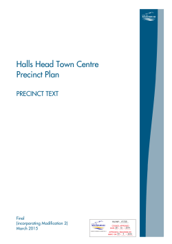 Halls Head Town Centre Precinct Plan