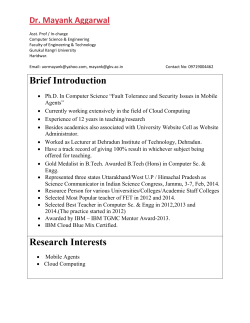 Complete CV in  - Gurukula Kangri Vishwavidyalaya