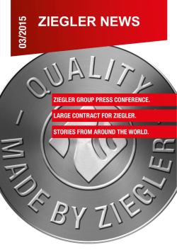 ZIEGLER NEWS