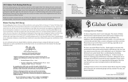 Glabar Gazette - Glabar Park Community Alliance