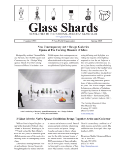Glass Shards - National American Glass Club