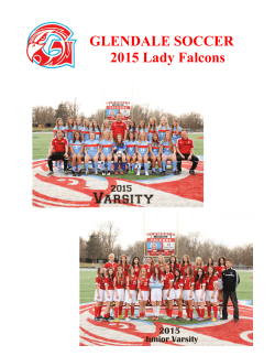 2015 Senior Book - Glendale Soccer