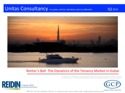 Renter`s Ball: The Dynamics of the Tenancy Market in Dubai
