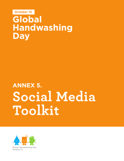 Global Handwashing Day - The Global Public