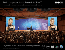 PowerLite PRO Z9800WNL