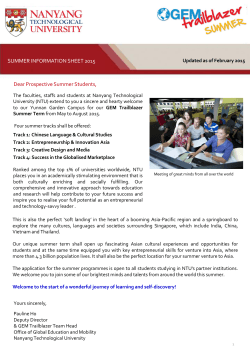 here - Global - Nanyang Technological University