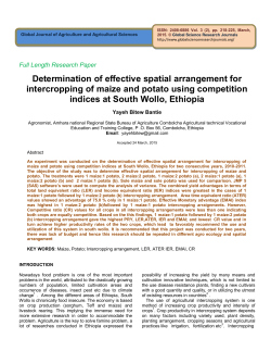 View Full Article - PDF - Global Science Research Journals
