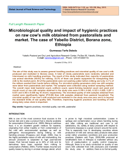 View Full Article - PDF - Global Science Research Journals
