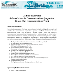 Call for Papers for Selected Areas in Communications Symposium