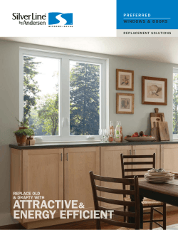 Silver Line Preferred Replacement Products Brochure