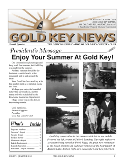 Enjoy Your Summer At Gold Key!