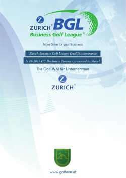 presented by Zurich - Business Golf League