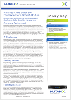 Mary Kay China Builds the Foundation for a Beautiful Future