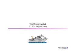 The Cruise Market â UK â August 2014