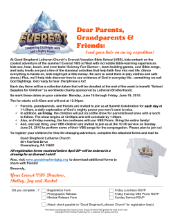 Send your kids on an icy expedition! Your Everest VBS Directors