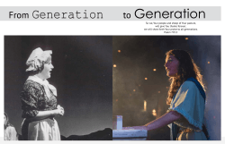 From Generation to Generation article