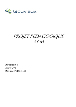 Projet pÃ©dagogique ACM 2015