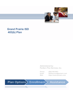 Plan - Grand Prairie Independent School District
