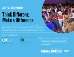 GHCI 2014 IMPACT REPORT