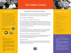 San Mateo County - The Campaign for Grade