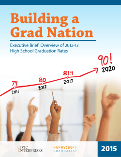 Executive Brief: Overview of 2012-13 High School