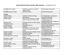 BSD Diversity Committee members list