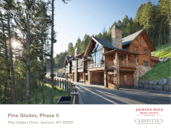 Pine Glades, Phase II - Jackson Hole Real Estate, Graham Faupel