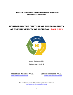Year 2 Report - Graham Sustainability Institute