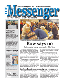The Messenger â March 27, 2015