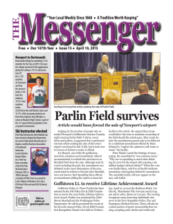 The Messenger â April 3, 2015