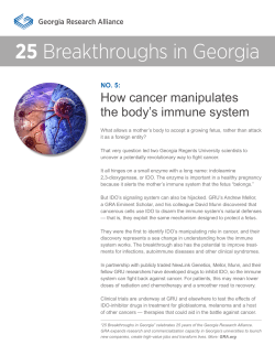 25 Breakthroughs in Georgia
