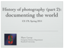 History of photography (part 2)