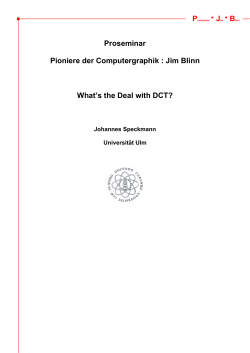Jim Blinn What`s the Deal with DCT?