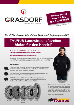 TAURUS Landwirtschaftsreifen - Grasdorf
