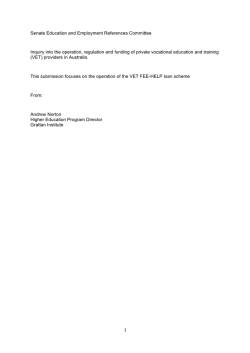 VET FEE-HELP submission A Norton 14-4-15 IC-AN