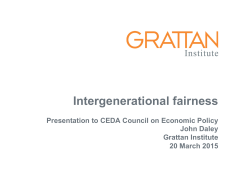 Report - Grattan Institute