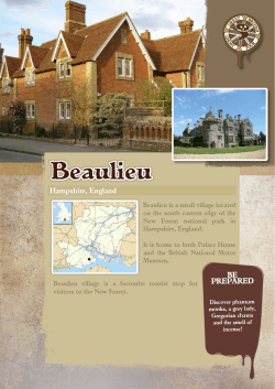 Beaulieu - greatbritishghosttour.co.uk