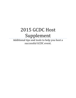 2015 Supplemental Resource Packet