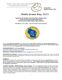 Information Packet - Greater Green Bay Figure Skating Club