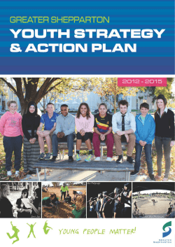 Greater Shepparton Youth Strategy and Action Plan 2012-2015