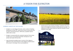 a vision for elvington draft 10 3 15