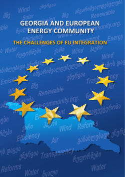 Georgia and European Energy Community â The Challenges of EU